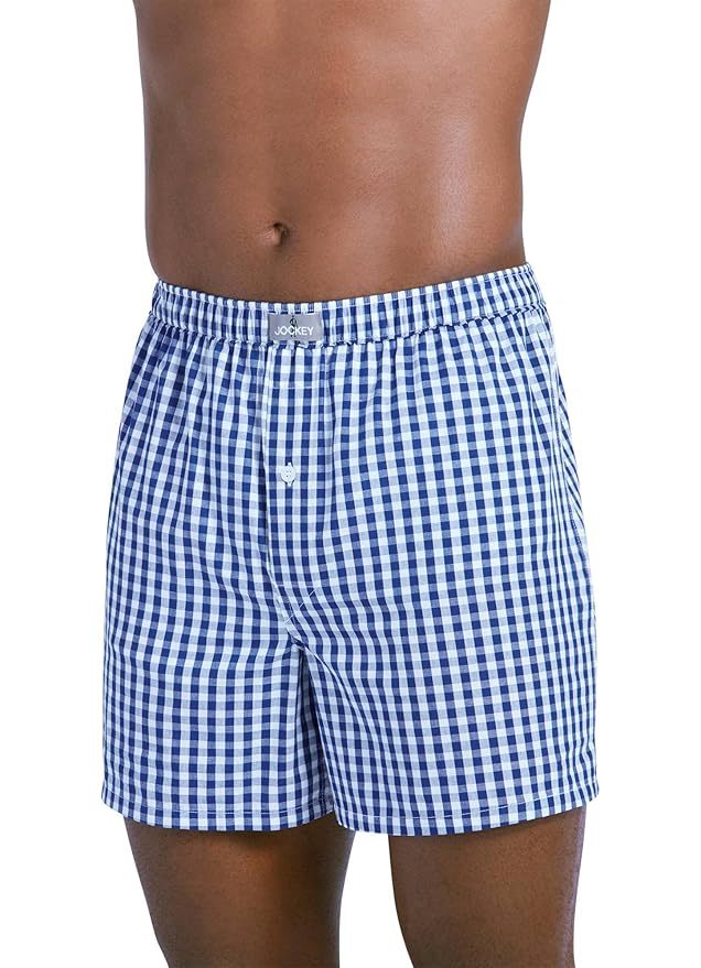 Buy Cotton Printed Regular Fit Boxer, Shorts for Men Pack of 2