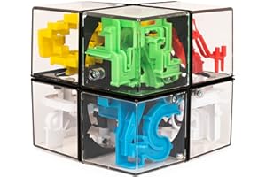 Rubik’s, Perplexus Hybrid 2 x 2 Gravity 3D Maze Game Brain Teaser Fidget Toy Puzzle Ball, for Kids & Adults Ages 8 and up