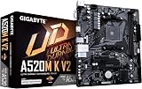 Gigabyte A520M K V2 Motherboard AMD Ryzen 5000 AM4 DDR4 5100MHz PCIe Gen3 M.2