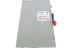 Eaton DG224NRK 3 Wire 2 Pole Fusible K Series General-Duty Safety Switch 240 Volt AC 200 Amp NEMA 3R
