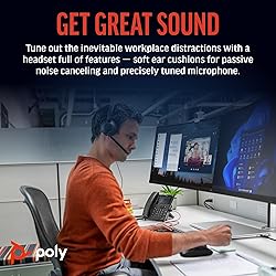 Poly Blackwire 5220 Stereo USB-C Headset + 3.5mm