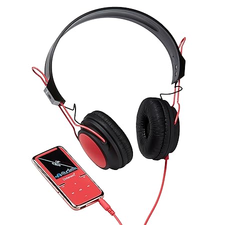 Intenso Video Scooter MP3-Videoplayer (4,5 cm (1,8 Zoll) Display) inkl. 8GB micro SD-HC Karte/On-Ear Kopfhörer pink