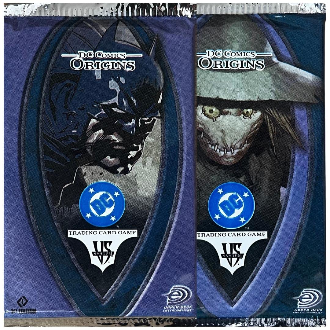 The Retro Genie 1st Edition DC Origins - DC VS System Booster Packs - 2 Pack Bundle