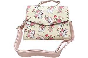 Loungefly Disney The Aristocats Marie AOP Floral Print Crossbody Satchel Handbag Purse