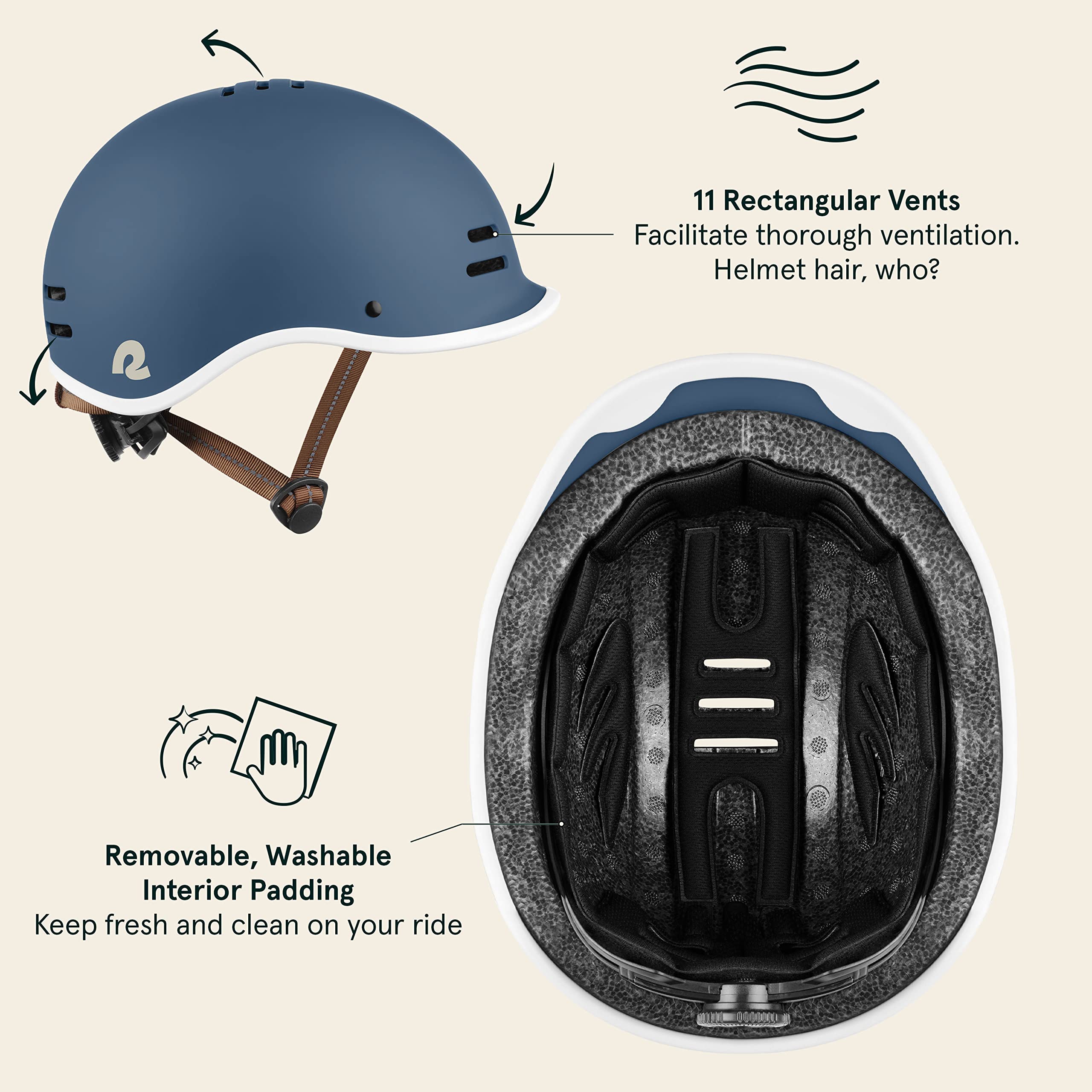 Retrospec Remi Kids' Bike Helmet for Youth Boys & Girls- Bicycle Helmet with Built-in Visor and Adjustable Reflective Straps for Skateboarding, Scooters, Rollerblading -