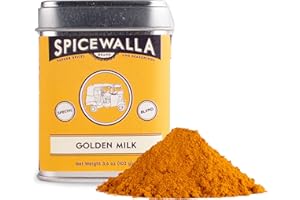 Spicewalla Golden Milk Powder - Cinnamon, Ginger, Turmeric Drink Tea or Latte Mix