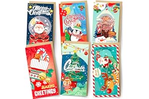 Christmas Money Cards, 20 Pack Money Christmas Cards with Envelopes, Christmas Money Holders for Cash, Checks, or Gift Cards,