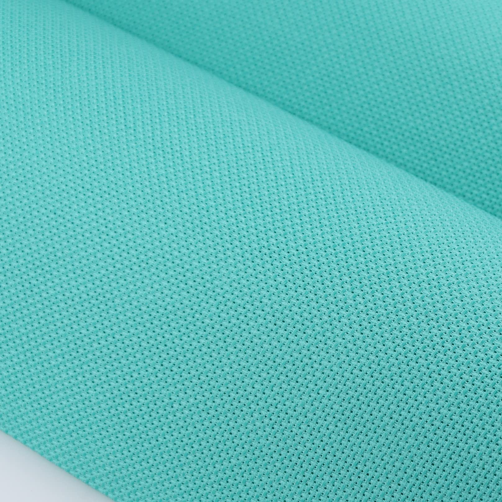 19" x 28" 14CT Counted Cotton Aida Cloth Cross Stitch Fabric (Sea Green) — image 1