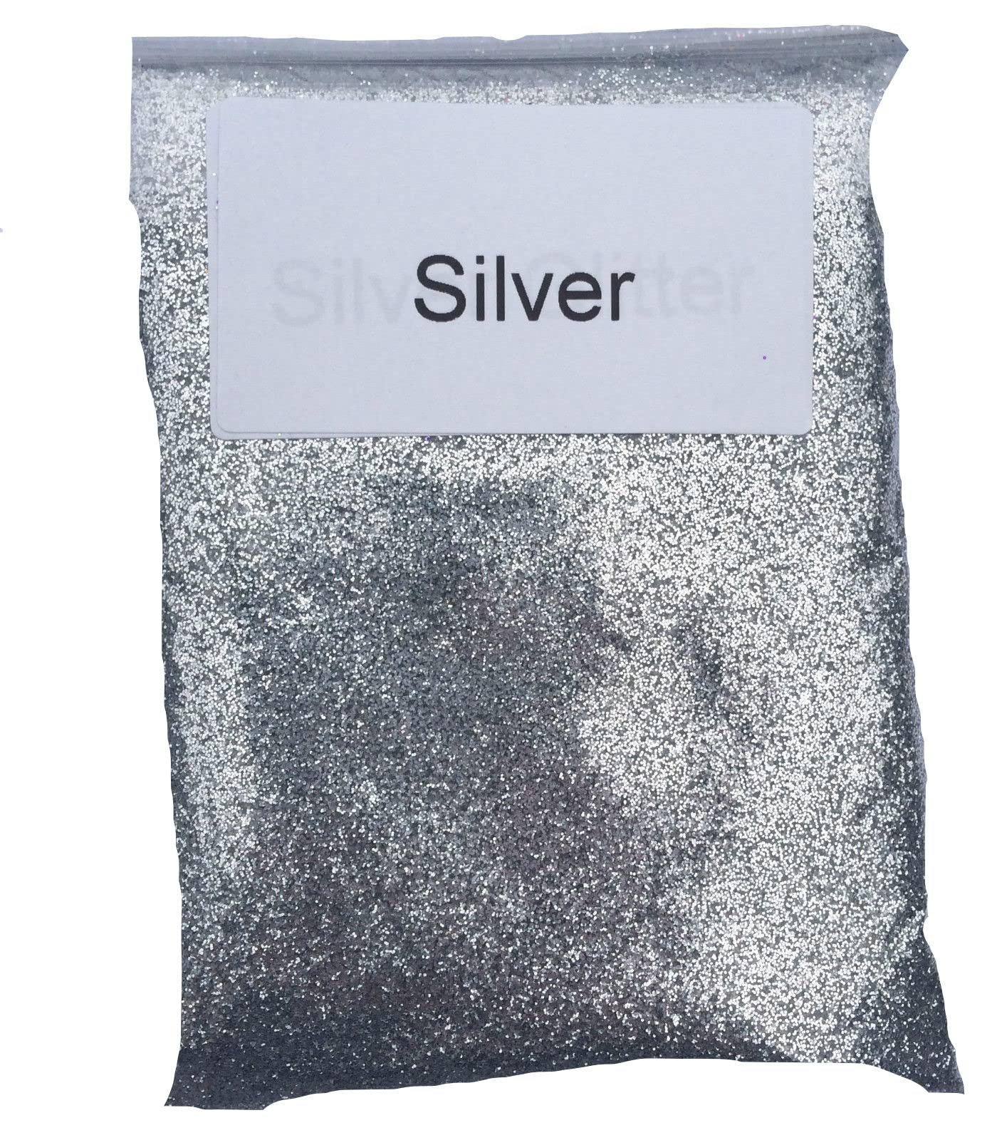 100g Fine Silver Craft Glitter Perfect for Arts & Crafts Project Fine Grade Sprinkle Sparkle Shine Bulk Resealable Bag Big Bag Christmas Grams Cheap Glitter. Lots of Colours Available.