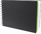 Artgecko Mixed Media Sketch Book A5 Landscape 80 Pages 150gsm Paper