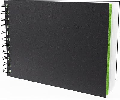 Artgecko Mixed Media Sketch Book A5 Landscape 80 Pages 150gsm Paper
