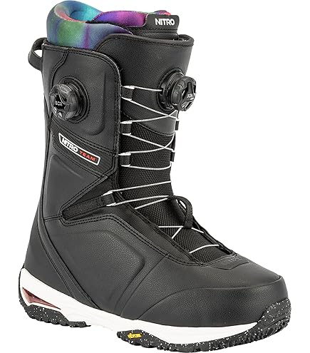 Amazon.com : Nitro Team TLS Men's Snowboard Boots (Mud, 12