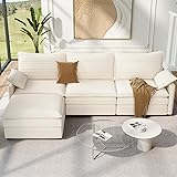 Vesgantti 108" Modular Sectional Sofa, Comfy Cloud
