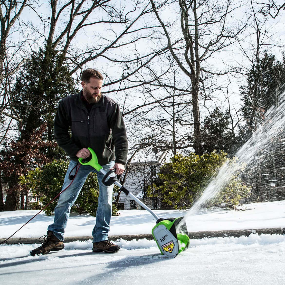 Greenworks Corded Snow Shovel