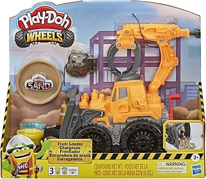 play doh wheels front loader