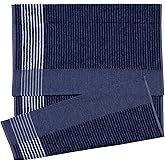 Devant Sports Towels Extra Large Caddy Golf Towel, Navy/White Stripes