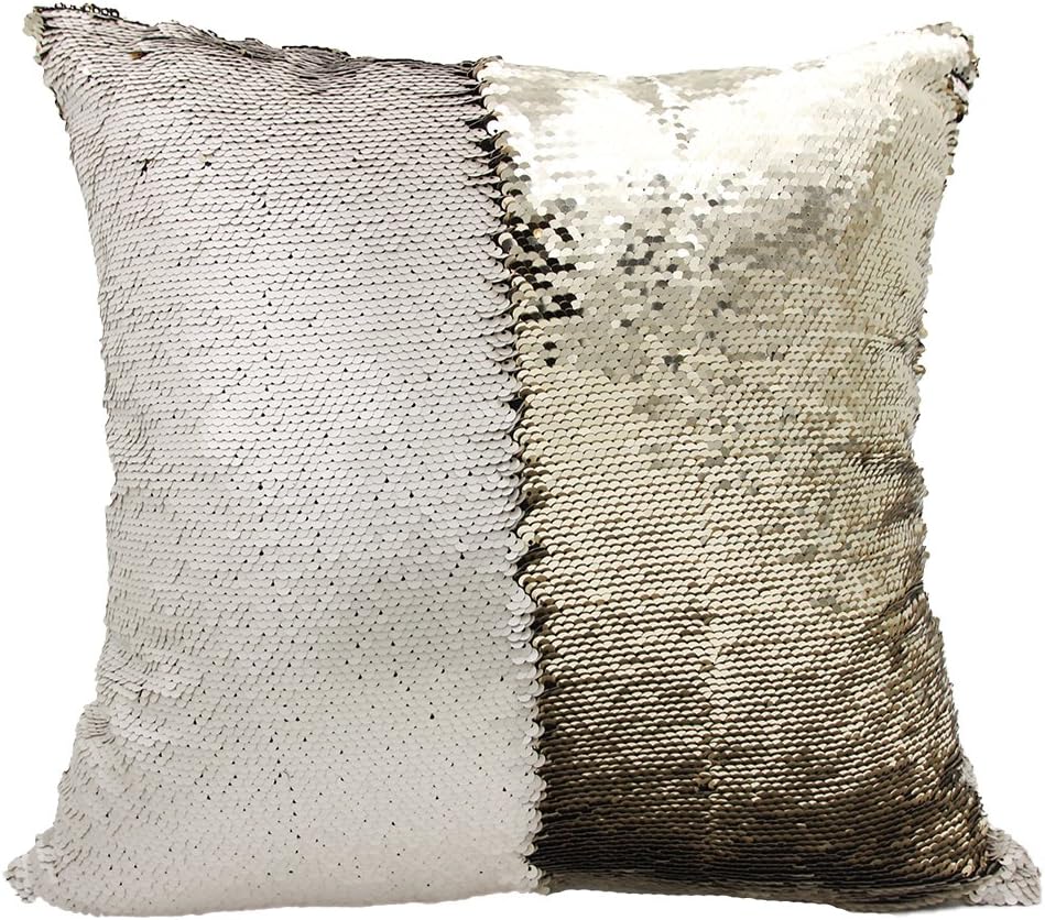 diy hidden message sequin pillow