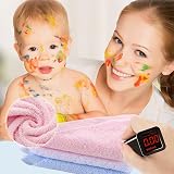 Lanjue 6 Pack Cotton Face Cloths 20x20cm Flannel Washcloths Reusable Makeup view 5