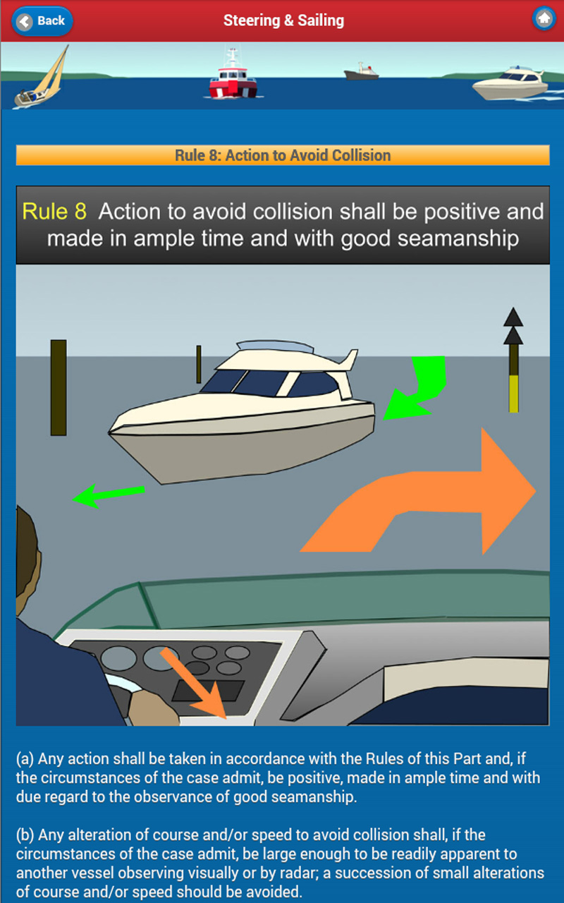 Navigation Rules Inland for Boating & Sailing - Essential Information for All Boat Users. - Thumbnail 4