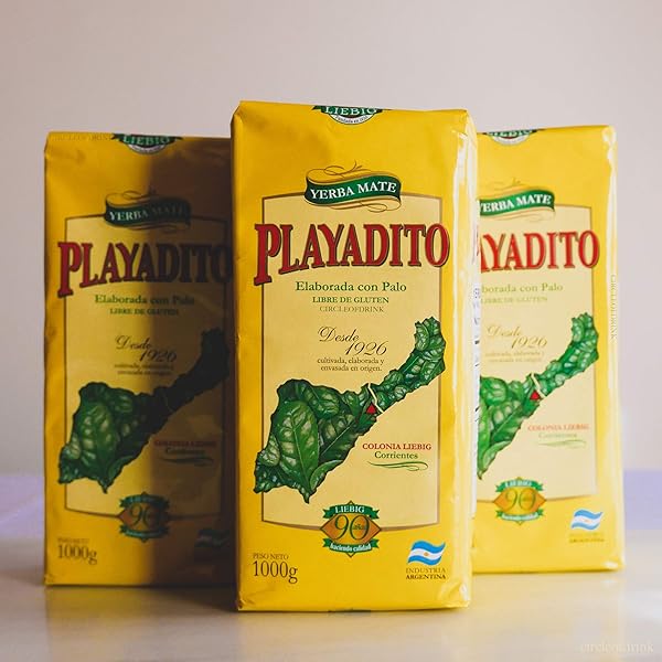 マテ茶 健康 Yerba Mate Playadito (2 x 1Kg) Amazon.com: Yerba Mate Playadito 1000g : Grocery & Gourmet Food