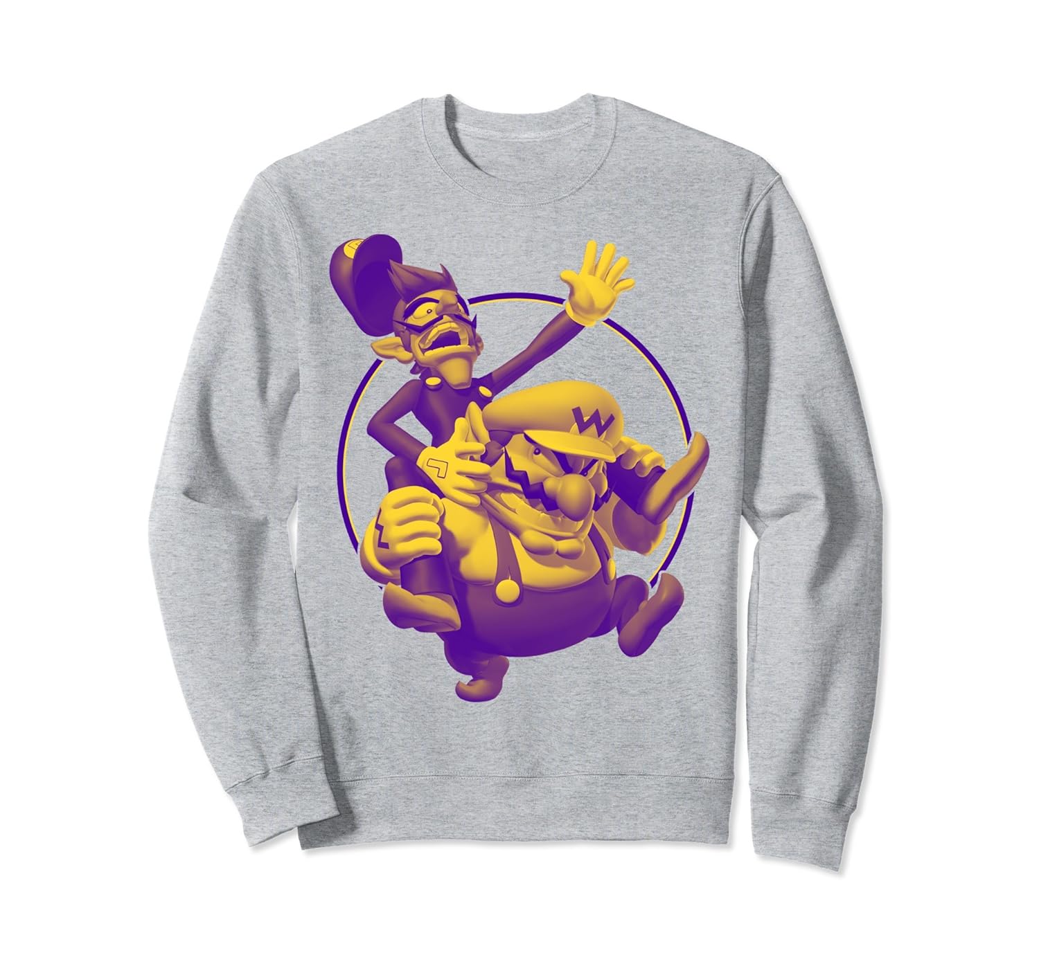 Nintendo Super Mario Waluigi & Wario Duo Sweatshirt- TPT