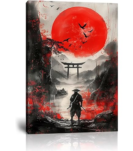 Amazon.com: Cortesi Home 'Armored Samurai' by Nicklas Gustafsson