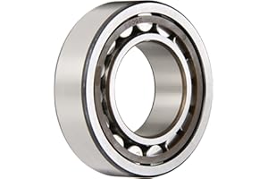 SKF NJ 2209 ECP Cylindrical Roller Bearing, Single Row, Removable Inner Ring, Flanged, Straight Bore, High Capacity, Normal C