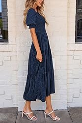 PRETTYGARDEN Women's 2025 Summer Casual Midi