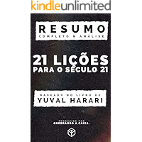Resumo e análise: 21 lições para o século 21: Baseado na obra de Yuval Noah Harari (Portuguese Edition) book cover