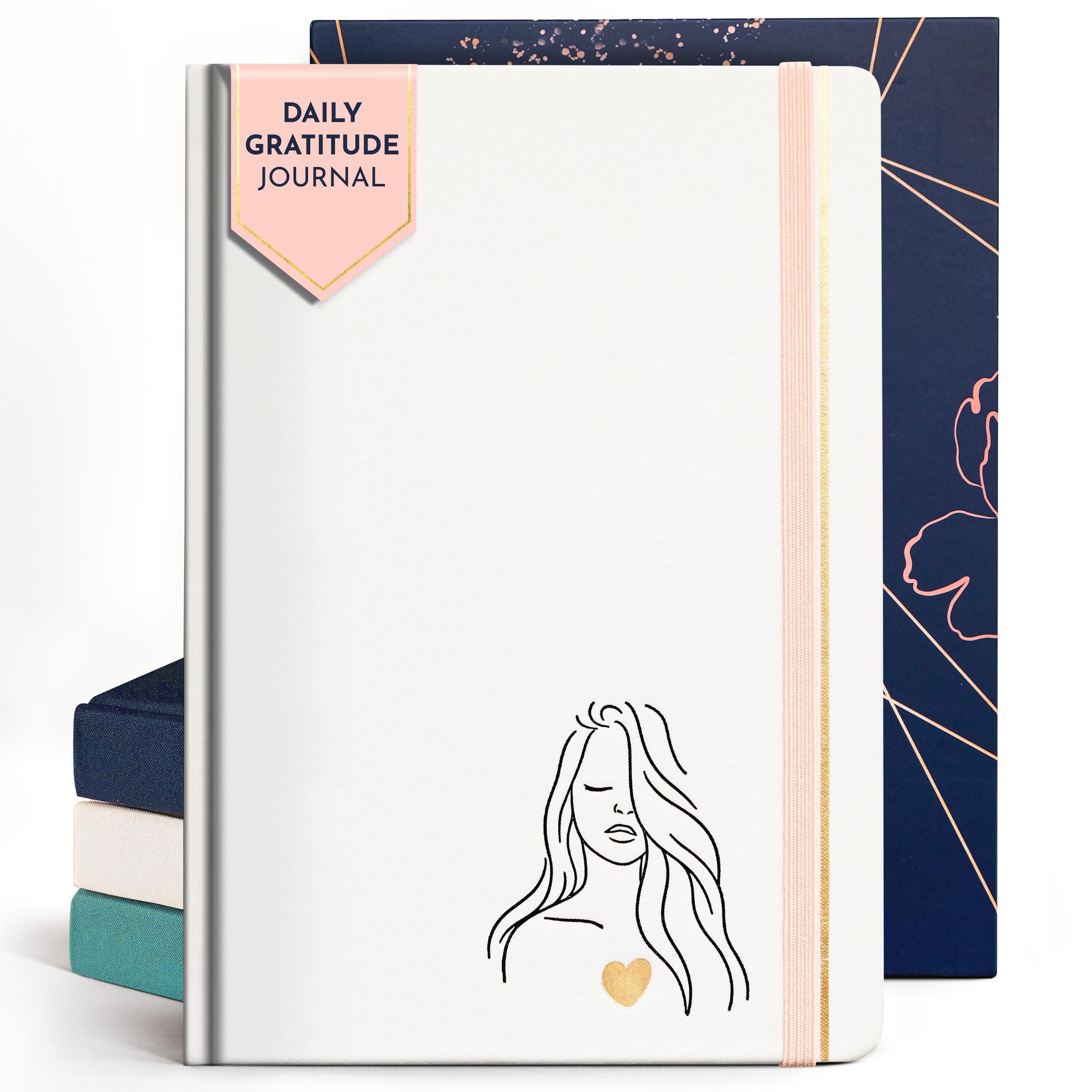 RYVE Daily Gratitude Journal for Women: 6-Month Guided Positivity & Wellness Journal with Prompts - Affirmation, Mindfulness, Self Help & Reflection