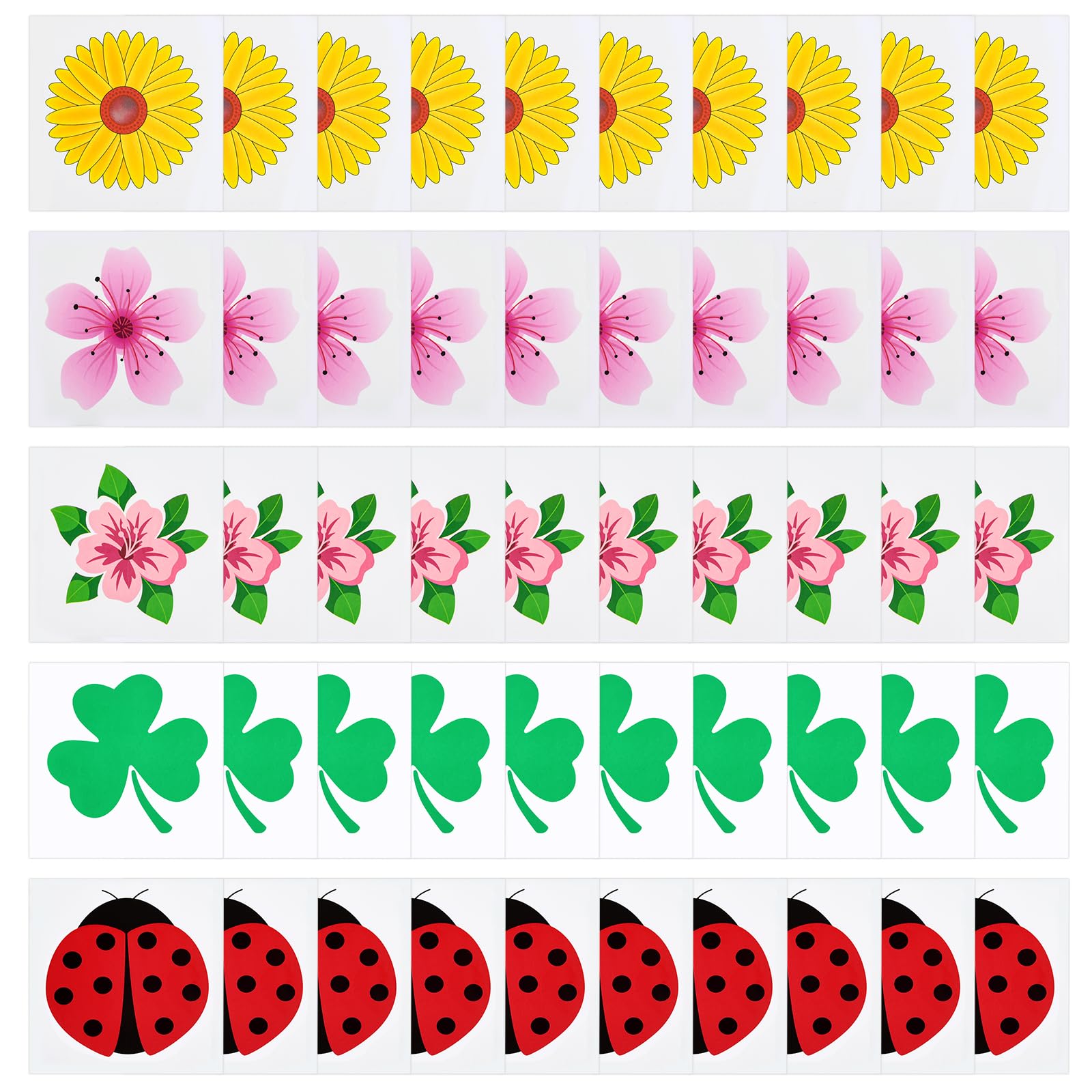 50 Pack Window Fly Traps, Window Fly Stickers Indoor, Sticky Fly Traps, Fly Catcher for Home