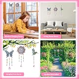 Dikence 5D Diamond Art Wind Chime Kit for Kids 6-12 Sun Catcher Decor view 4