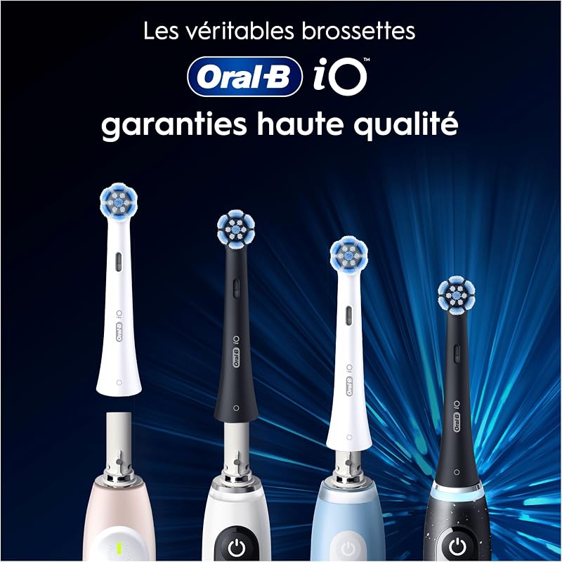 Brossettes de Rechange Gentle Care, lot de 6, Noires