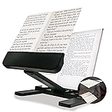 MAGNIPROS 3X Full Page LED Magnifier with Stand