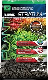 Fluval Plant and Shrimp Stratum Substrate, Dark Brown, 2 kg