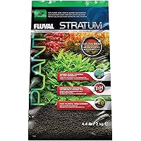 Fluval 12693 Plant and Shrimp Stratum, 4.4-Pound, Black, 2 kg (Pack of 1)