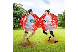 SUNSHINEMALL 1 PC Sumo Ball for Adult, Inflatable Body Bubble Ball Sumo Bumper Bopper Toys, Heavy Duty PVC Vinyl Kids Adults Physical Outdoor Active Play