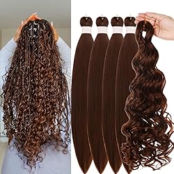 Brown Braiding Hair Pre stretched Color 30