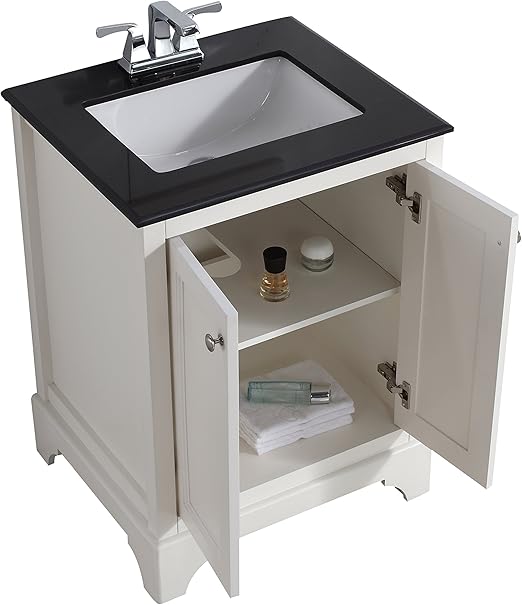 White Simpli Home 4axcvcbw 24 Cambridge 25 Bath Vanity 24