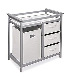 Badger Basket Modern Baby Changing Table with