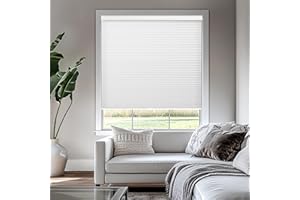CHICOLOGY Cellular Shades , Window Blinds Cordless , Blinds for Windows , Window Shades for Home , Window Coverings , Cellular Blinds , Door Blinds , Morning Mist, 30"W X 64"H