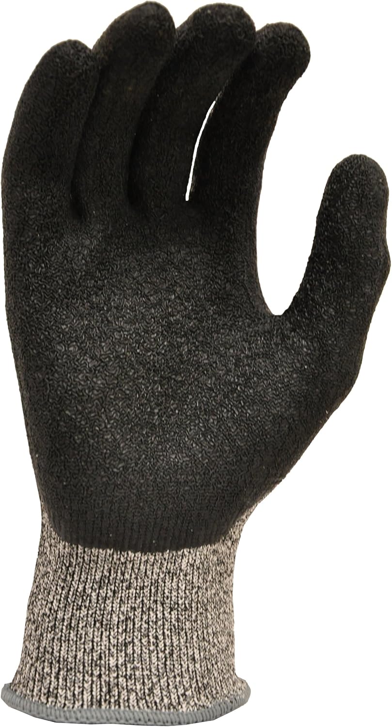 G & F 22600 XL Cut Resistant With Anti-Slip Silicone Blocks, Protective Gloves Scrapes, in Kitchen, Wood Carving Carpentry Food Grade 1 Pair, X-Large