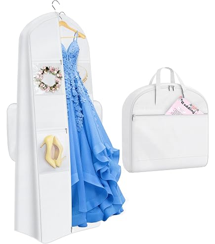 Amazon.com: LABRIMP Bridesmaid Dress Cover Wedding Dress Dust Cover Garment  Bag Long Nonwoven Storage Bag : Clothing, Shoes & Jewelry
