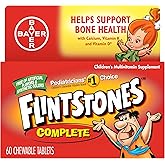 Flintstones Complete Multivitamin Supplement, Chewable Tablets, 60 Count, (Pack of 2)