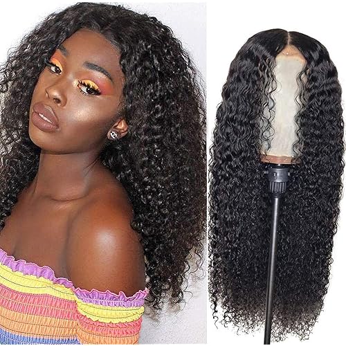 Human Hair Lace Front Wigs for Women Ear Lace Frontal Wigs Brazilian Deep Wave Wigs with Baby Hair Pre Plucked 100% Unprocessed Brazilian Virgin Hair Wigs Human Hair