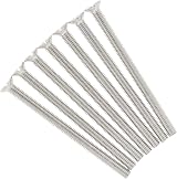 EVOGES M3.5 x 50mm Flat Head Socket Screws 20 Pack Nickel Plated Steel view 1