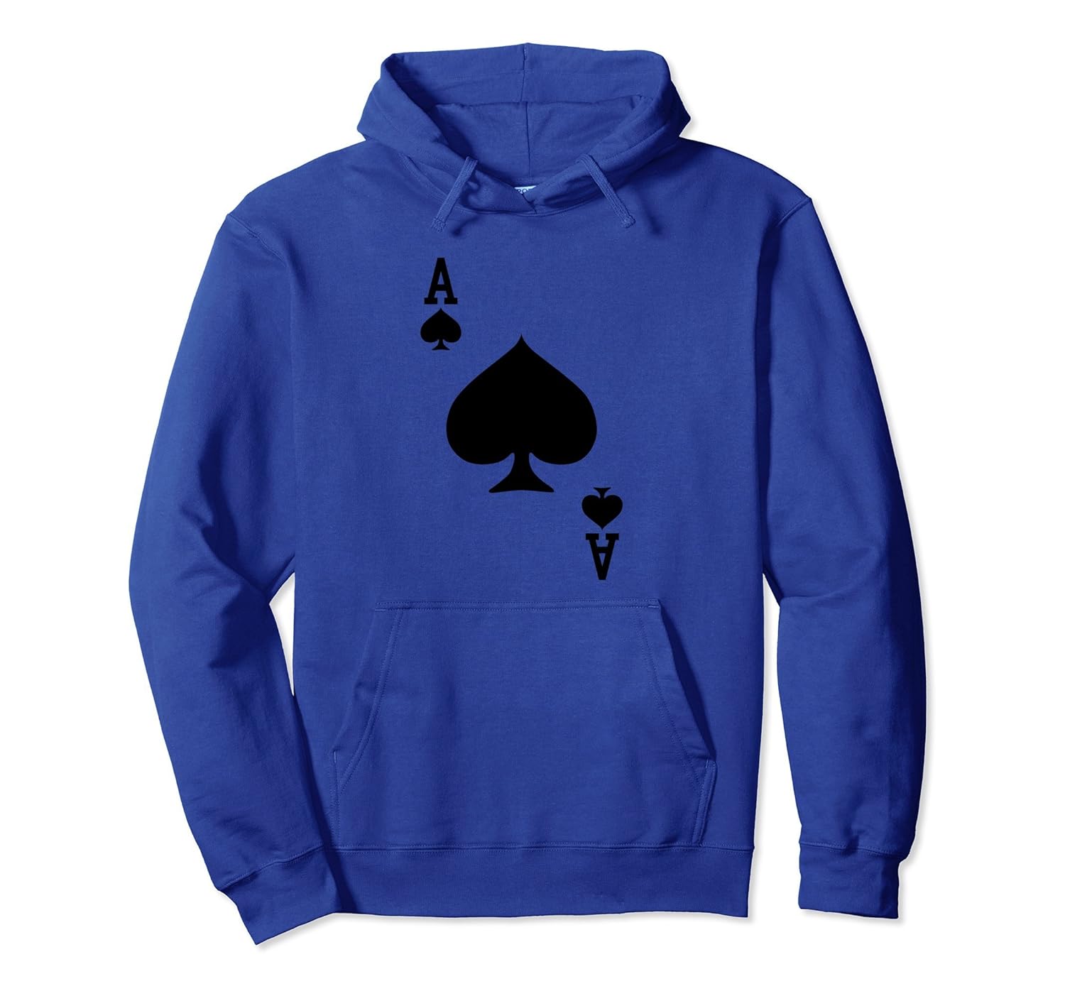 Ace of Spades Playing Card Halloween Costume HoodieBawle