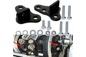 TCMI Rear Adjustable Lowering Kit 1''-2" Inch for Harley Davidson Touring Bikes Electra Glide/Ultra Glide/Street Glide/Road King Standards 1993-2001