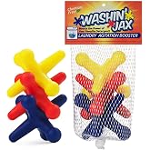 Washin-Jax Laundry Agitation System Ball | Boost Unlimited Washes | Patented, reusable, flexible silicone washer balls for HE, no-agitator, front-load and top-load washing machines
