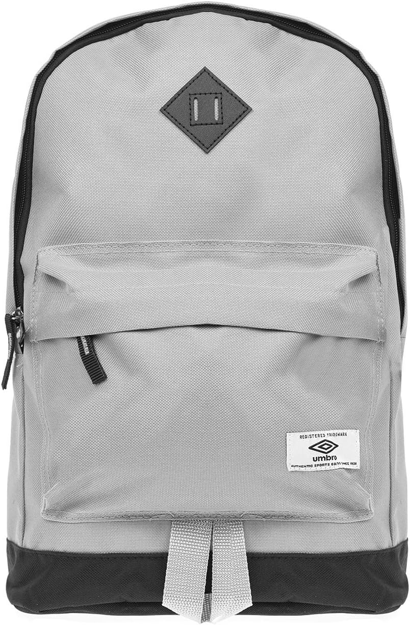 Blue Inc Mens Dark Grey Simple Plain Rucksack Bag Backpack Luggage